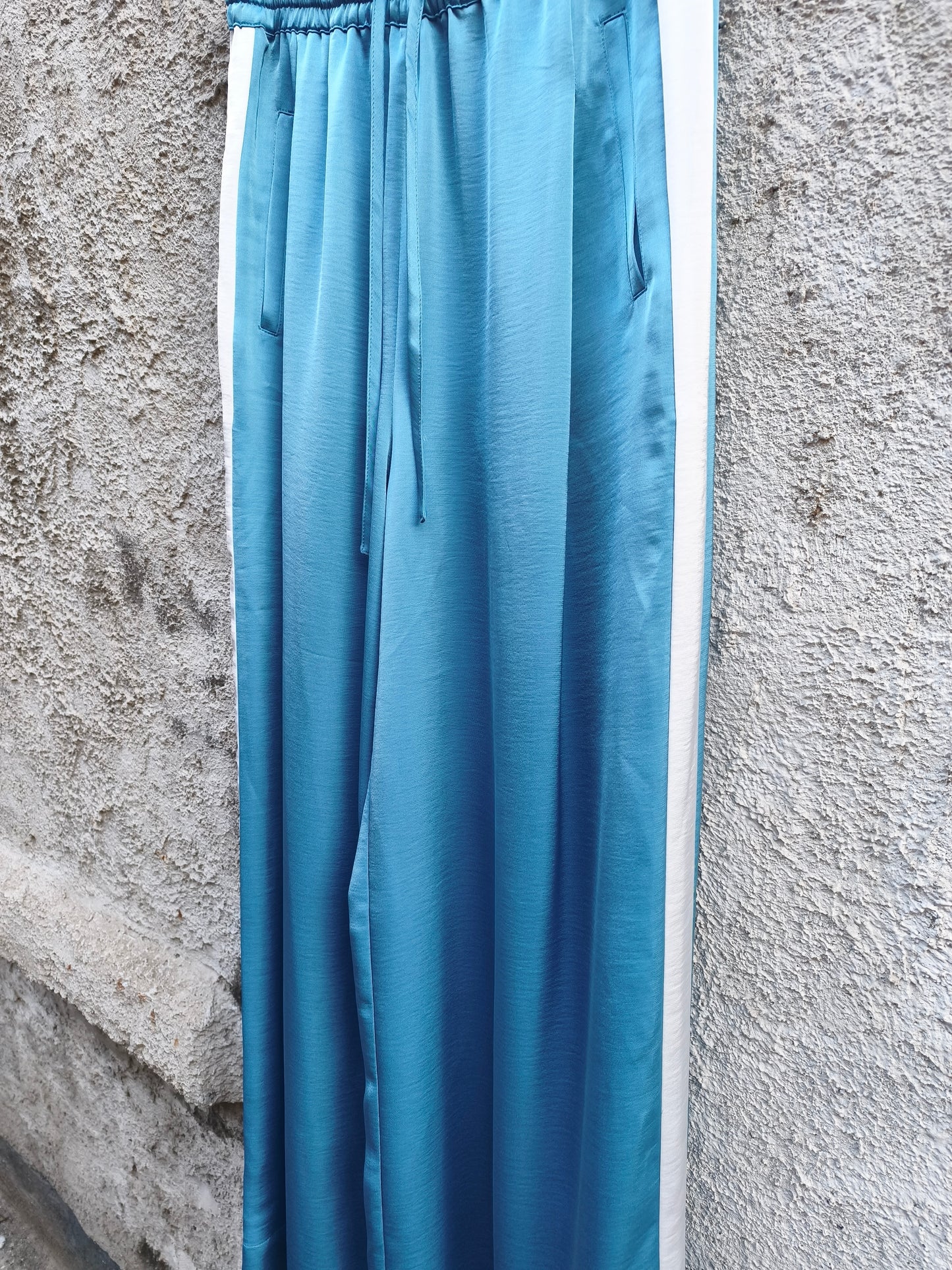 Essentiel broek blauw