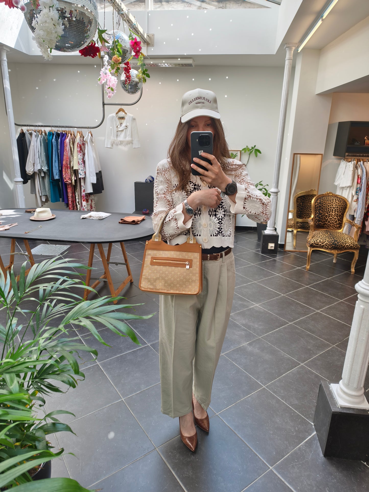 Louis Vuitton Sac Kathleen TST beige mini