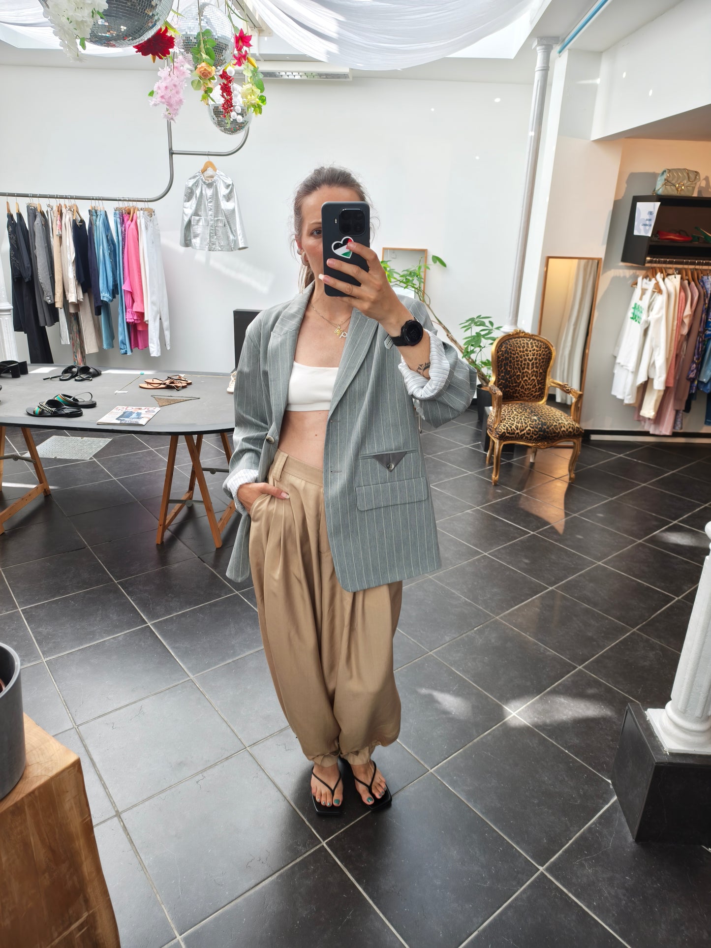 Baum und Pferdgarten blazer