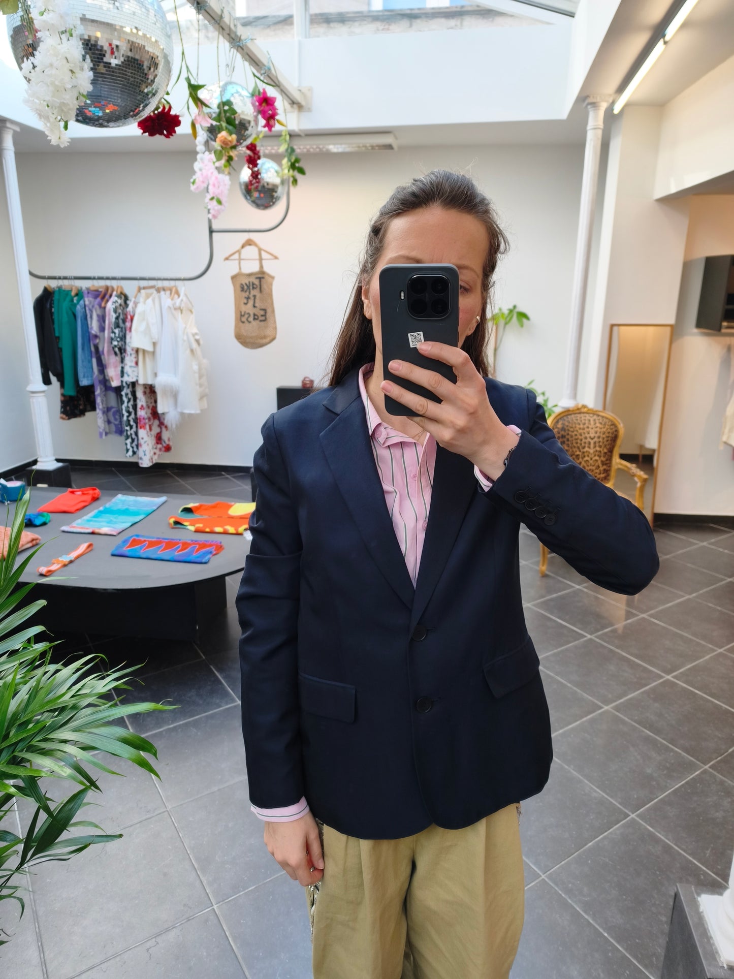 Joseph Blazer Marineblauw