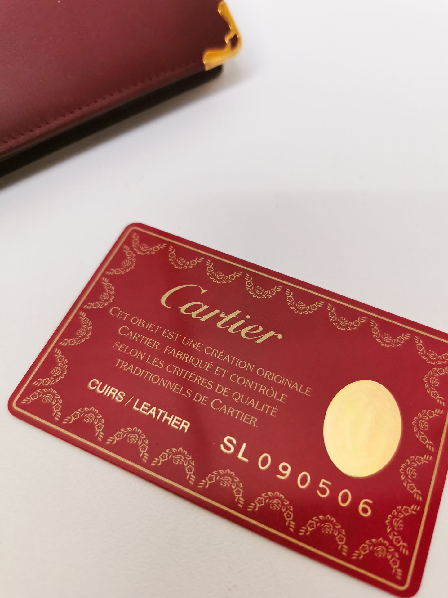 Cartier Must portefeuille