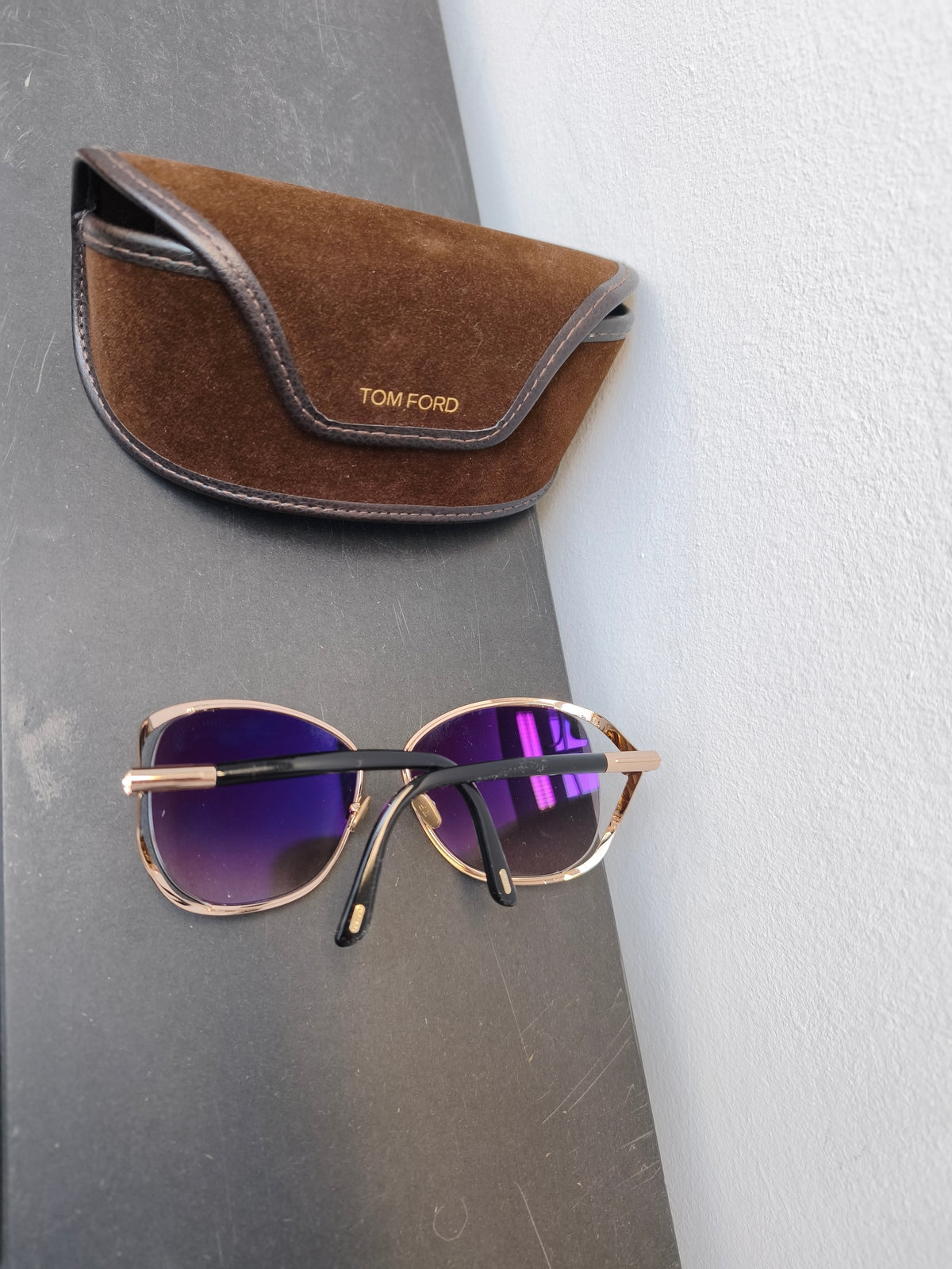 Tom Ford zonnebril metaal