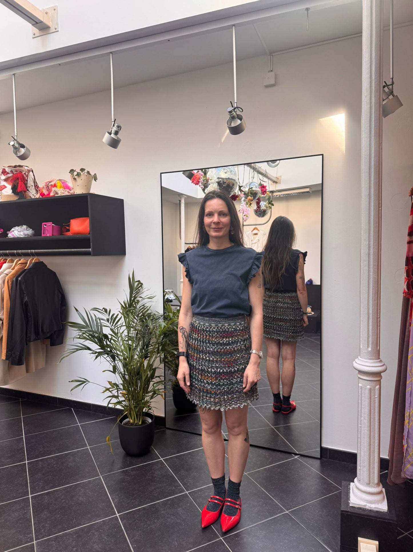 Missoni rok plissé