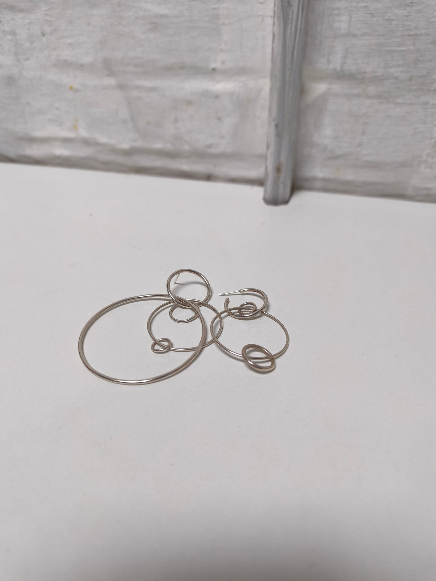 Lasso oorbellen circles