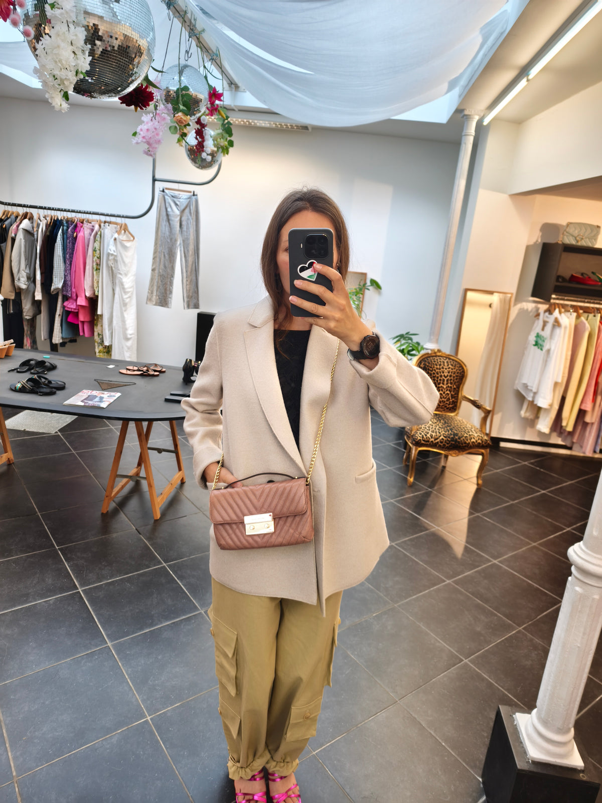 Michael Kors handtas oudroze