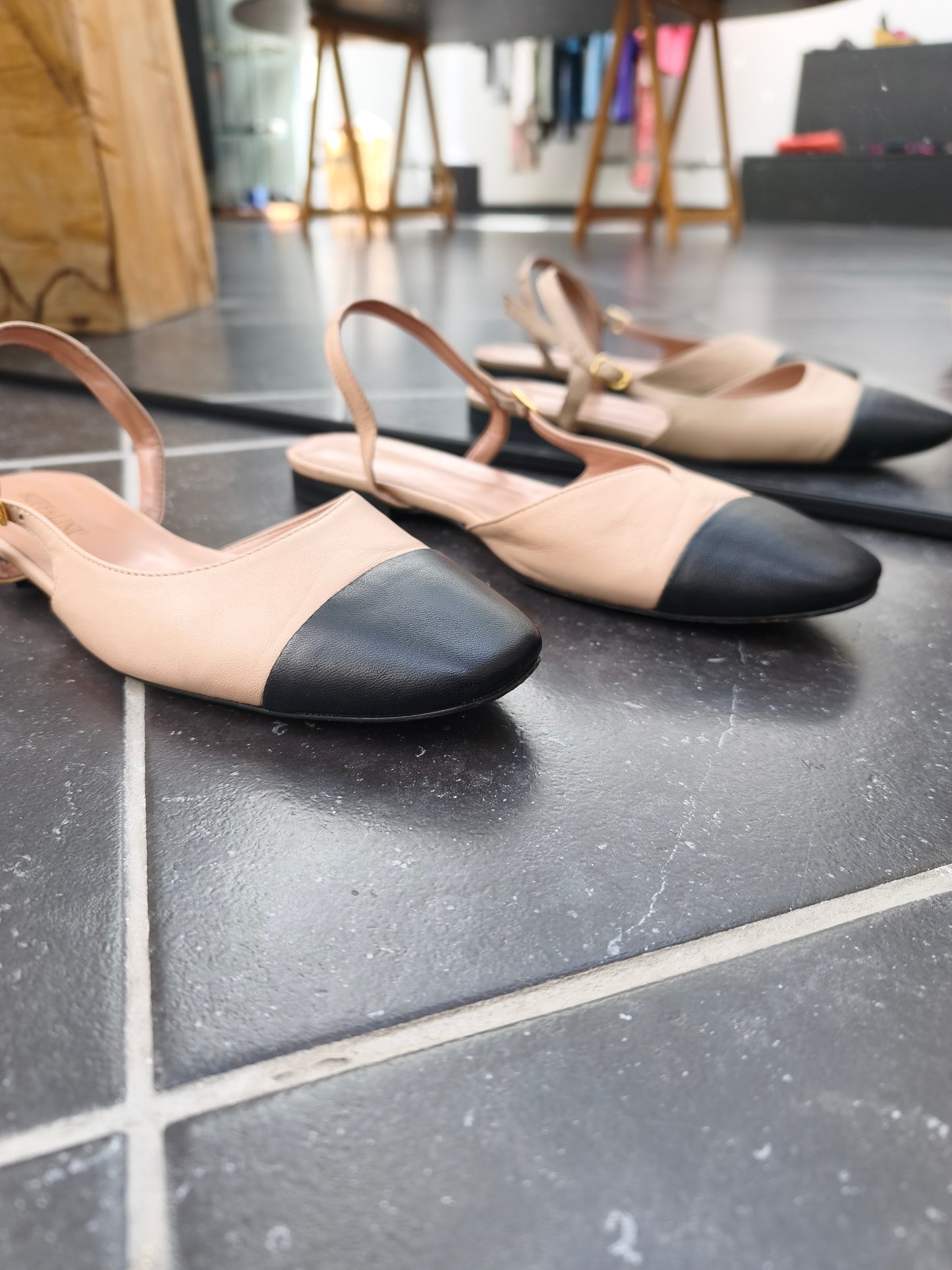 Buffalini slingbacks