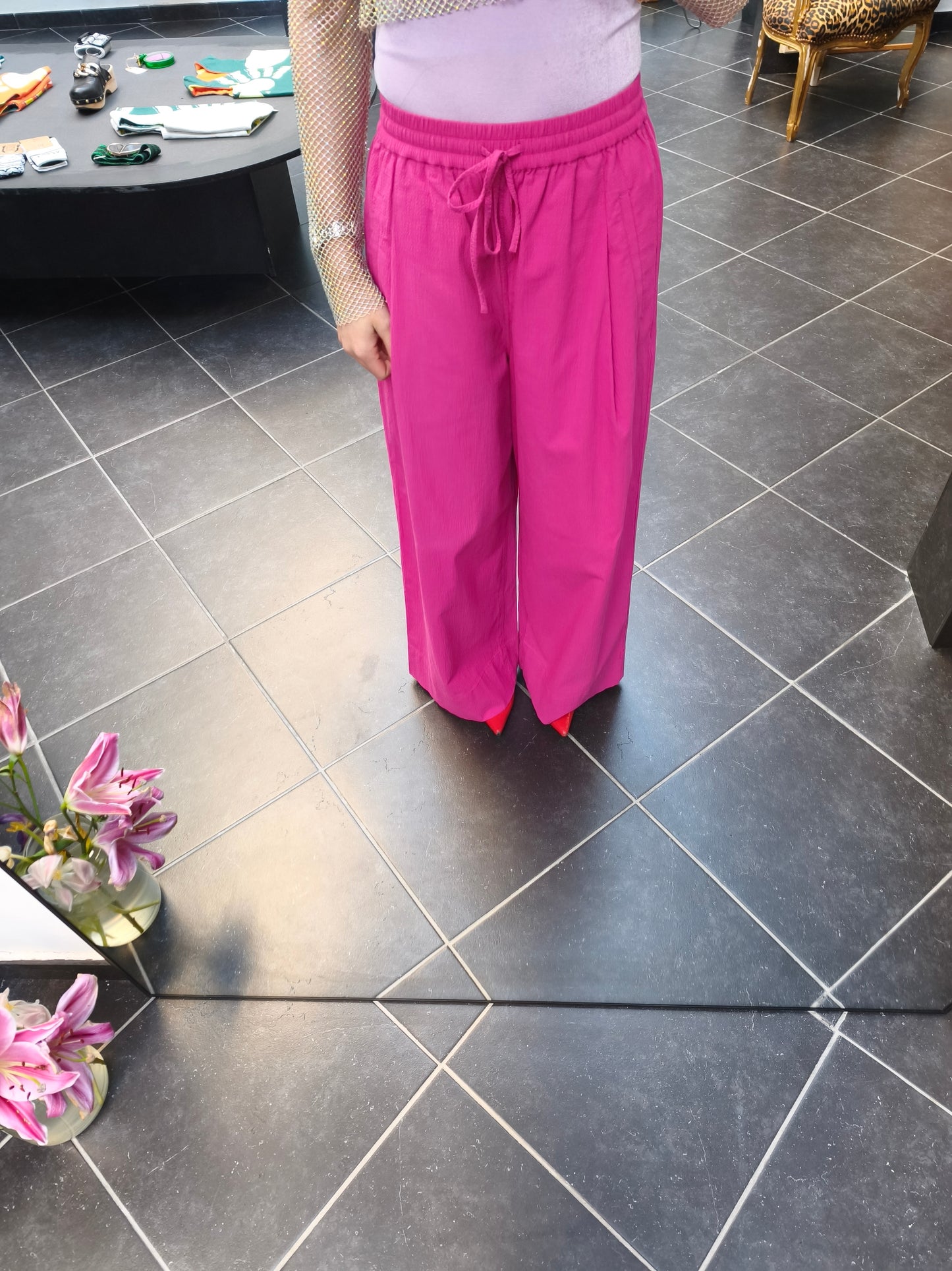Essentiel Broek Fuchsia