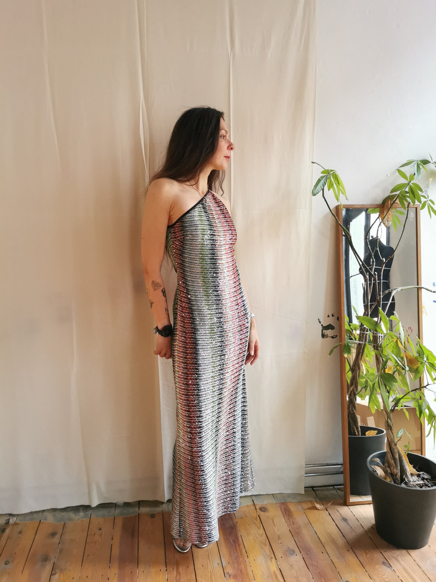 Missoni jurk multicolor