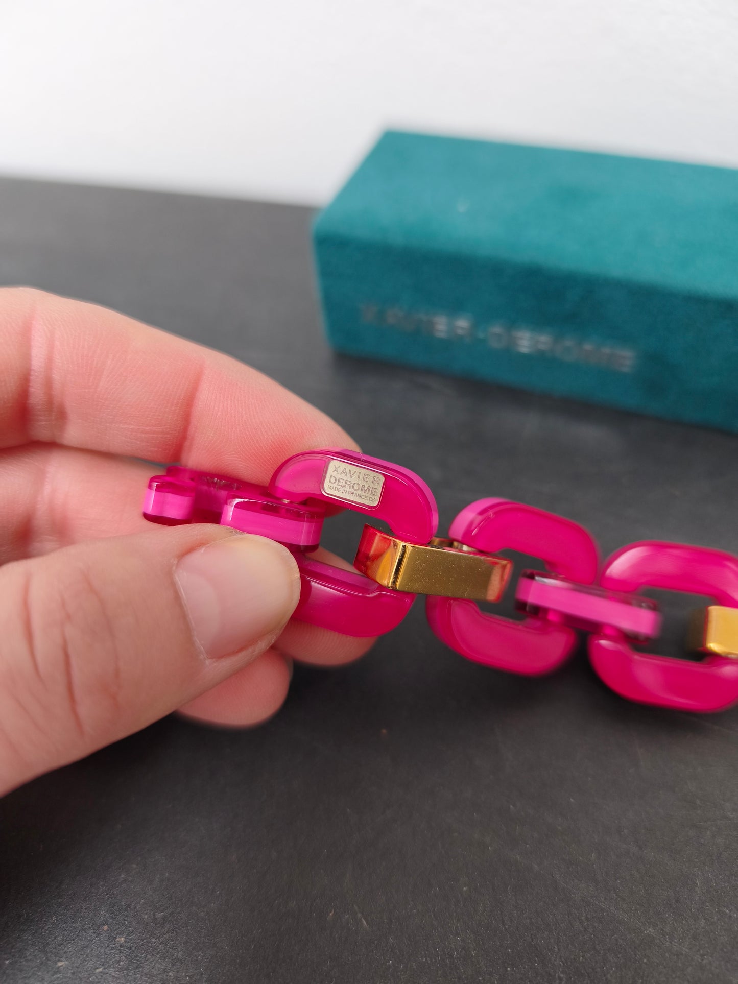 Xavier-Derome armband fuchsia