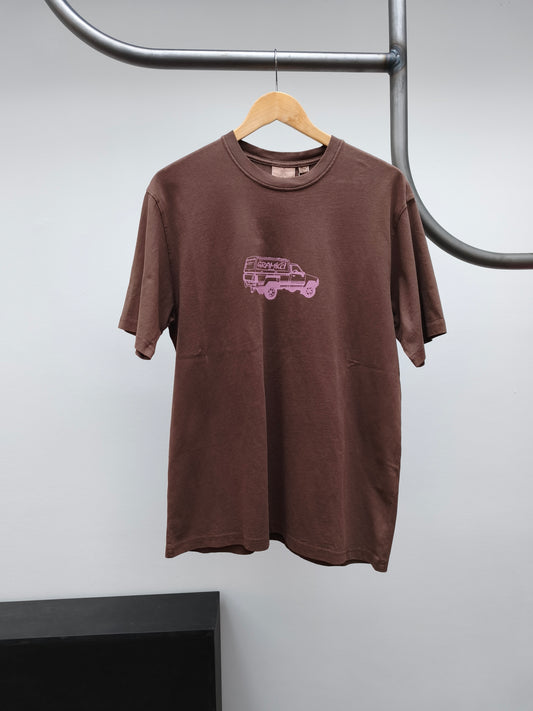 Gramicci t-shirt bruin