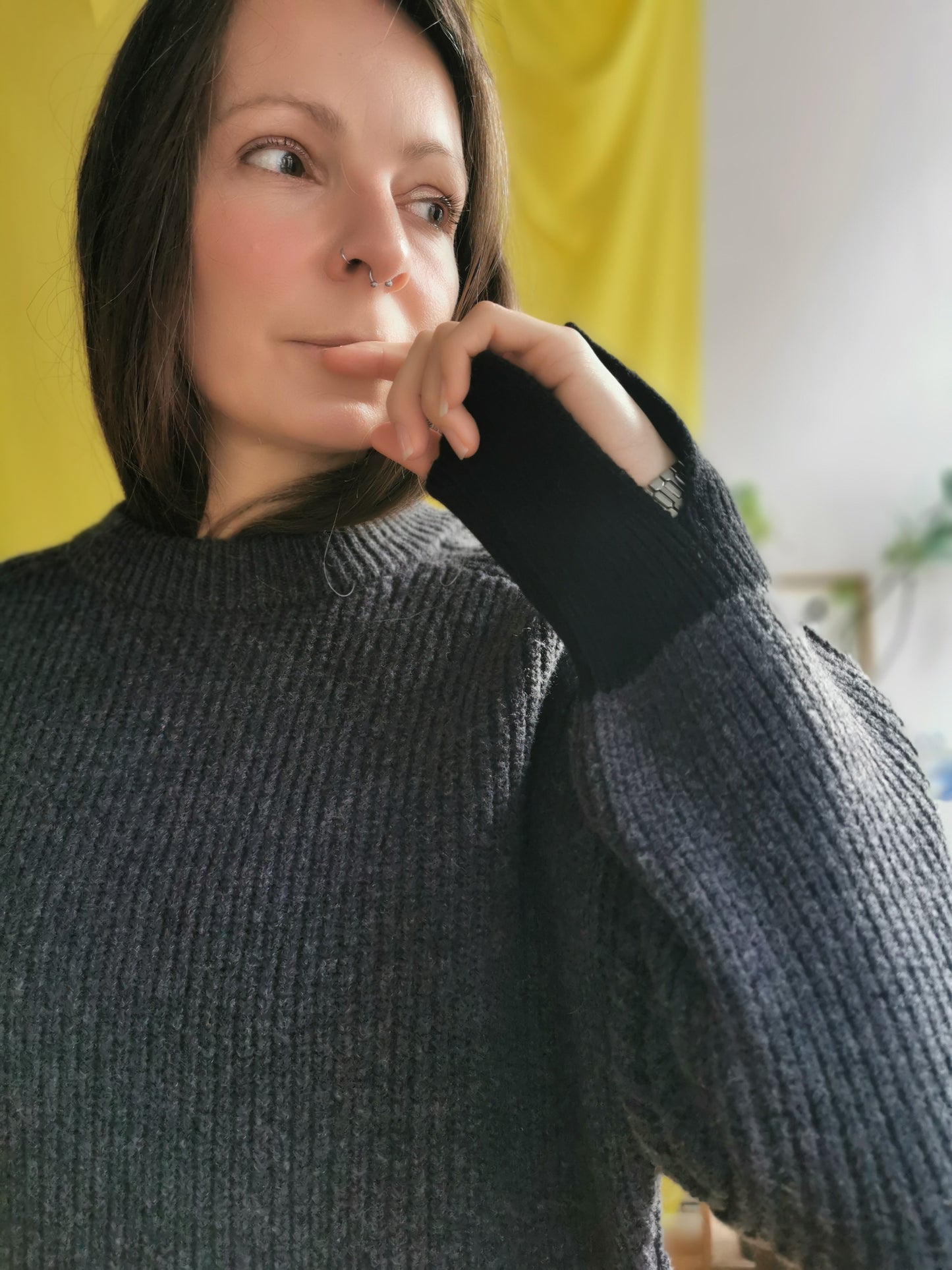 Essentiel trui grijs