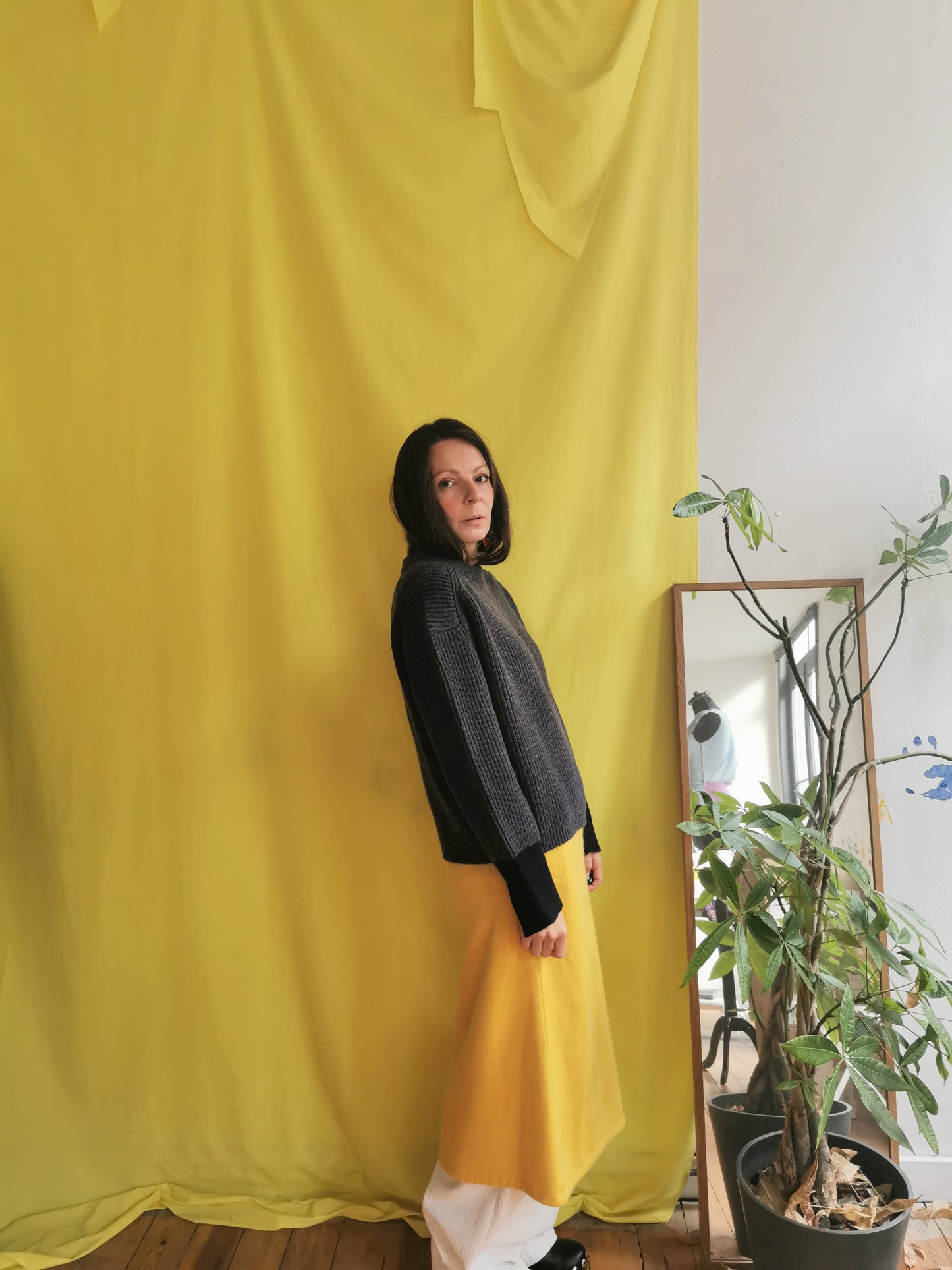 Essentiel trui grijs