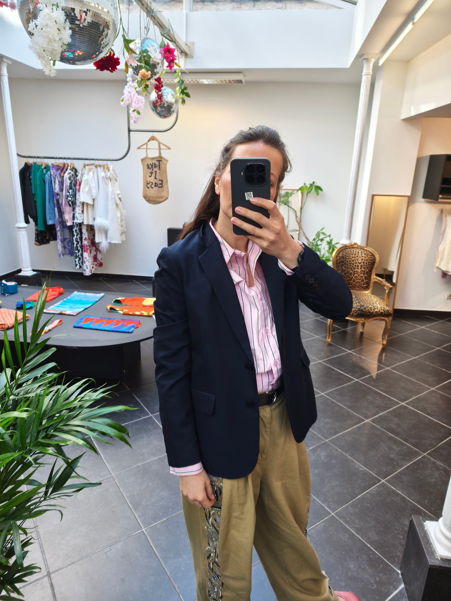 Joseph Blazer Marineblauw