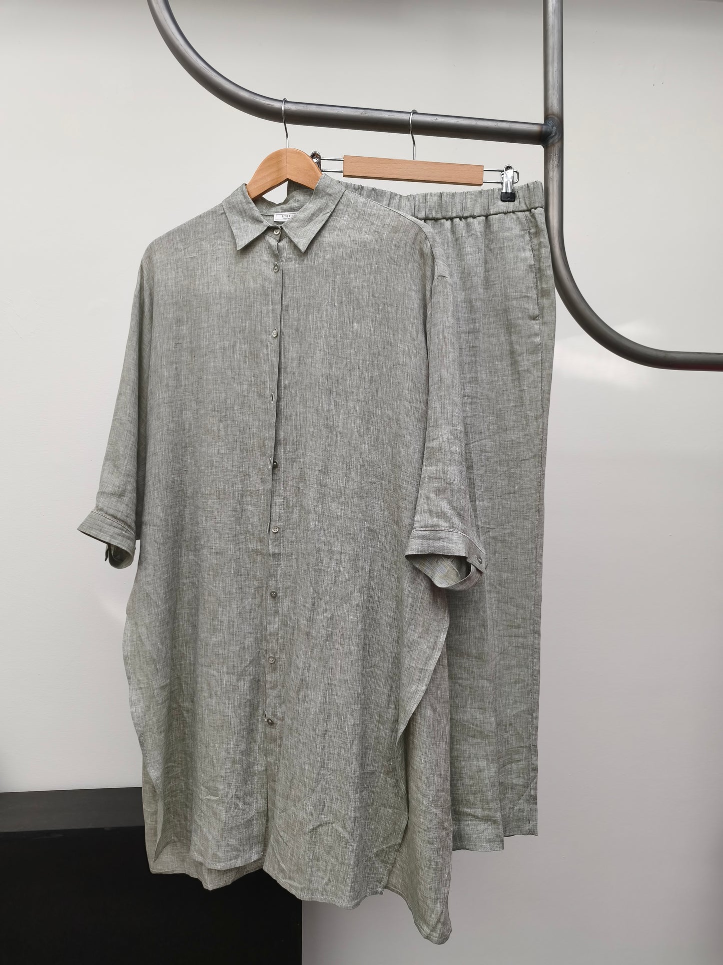 Peserico tuniek kaki