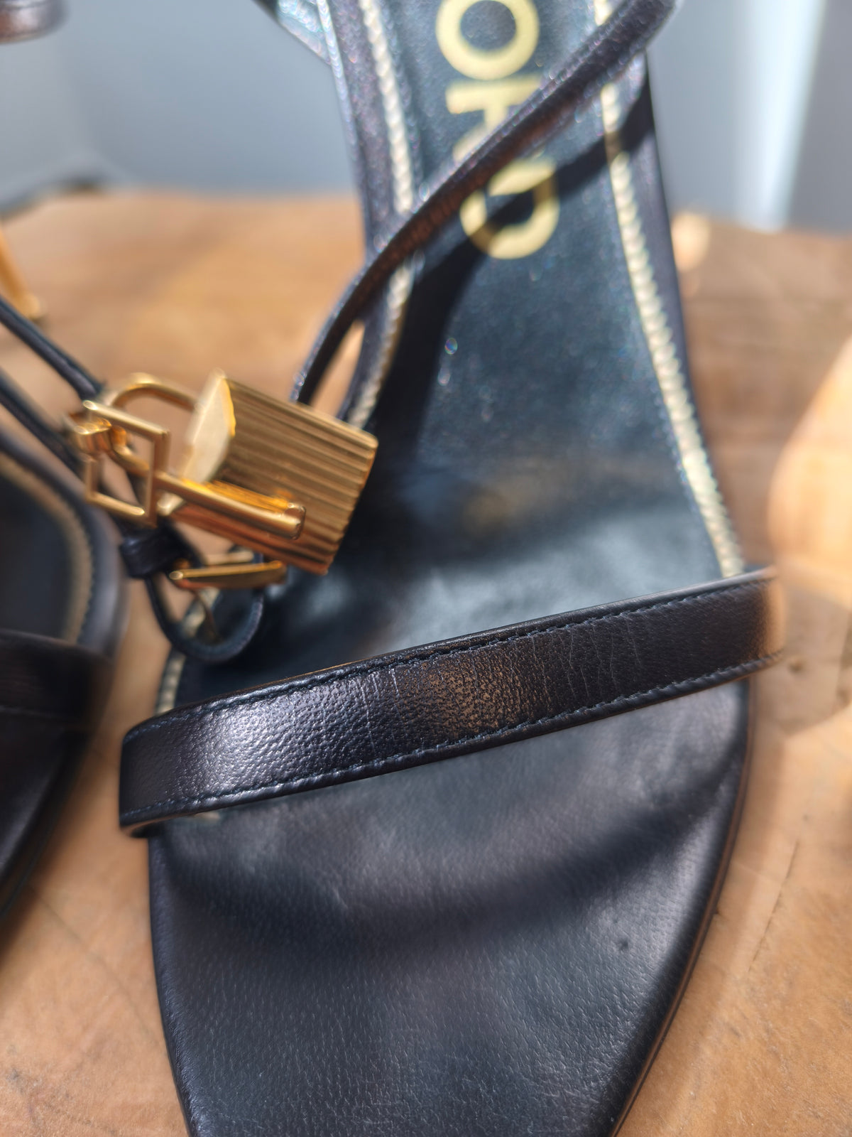 Tom Ford Padlock Sandals