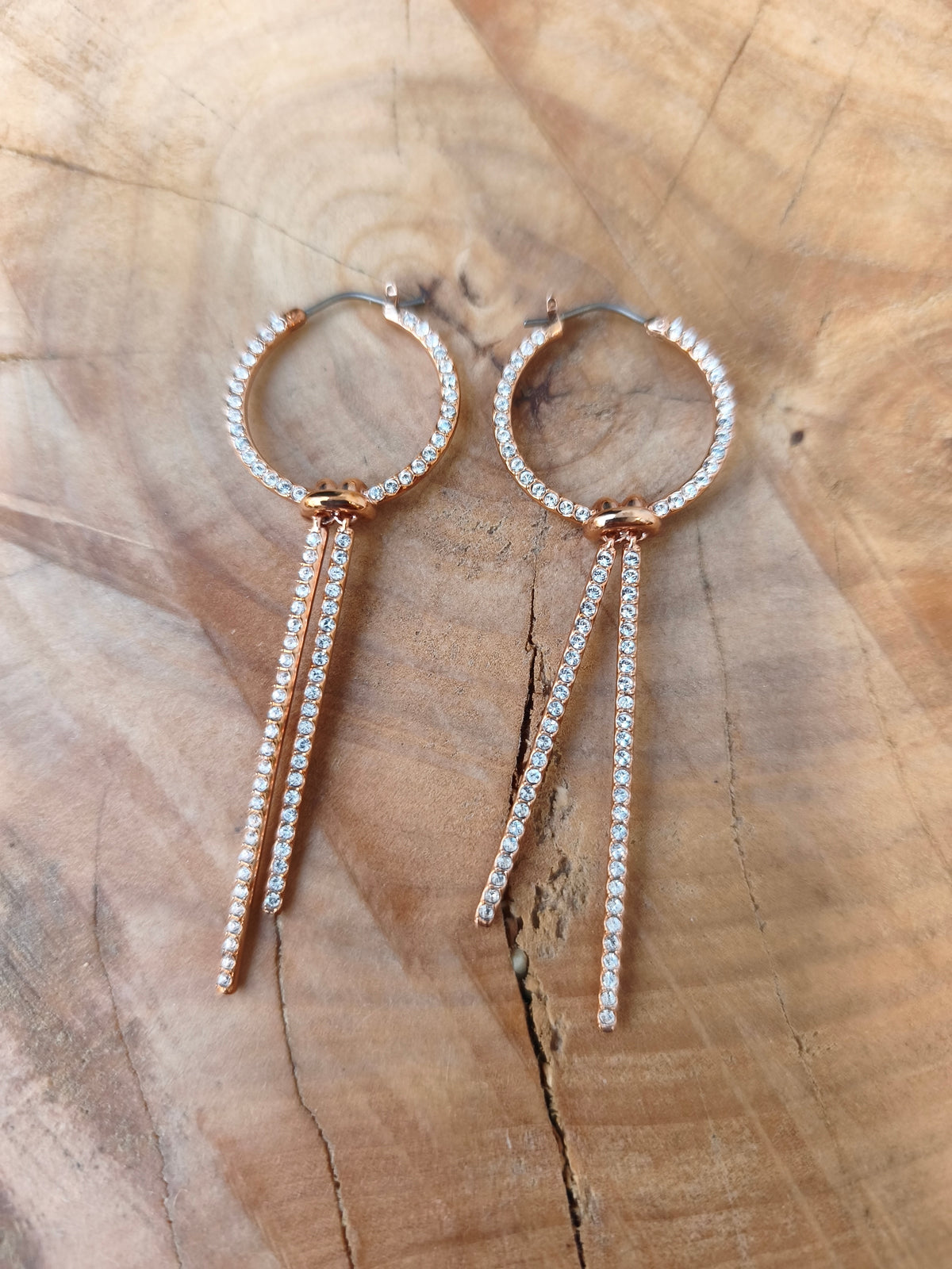 Swarovski oorbellen