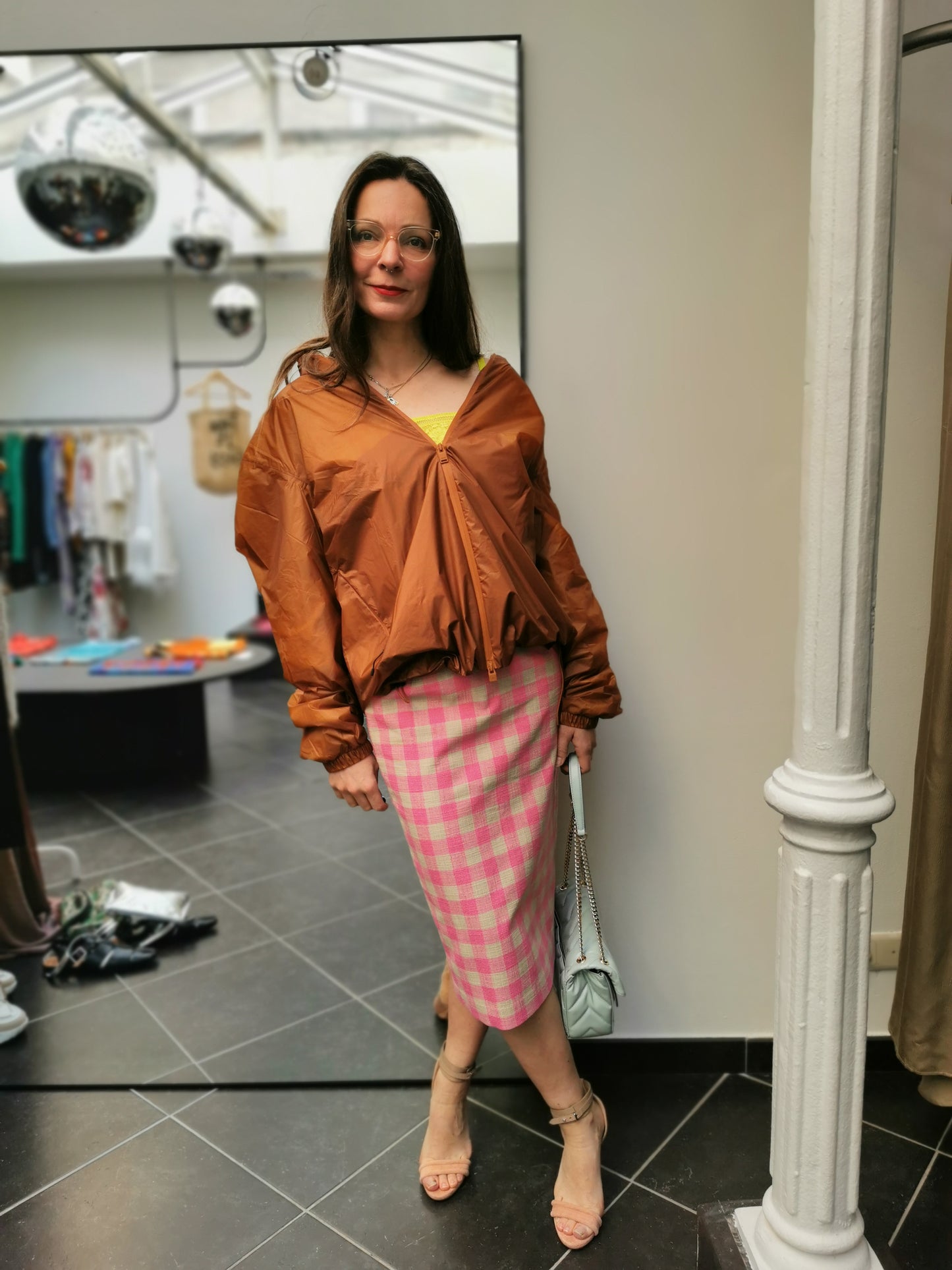 Rains regenjas bruin