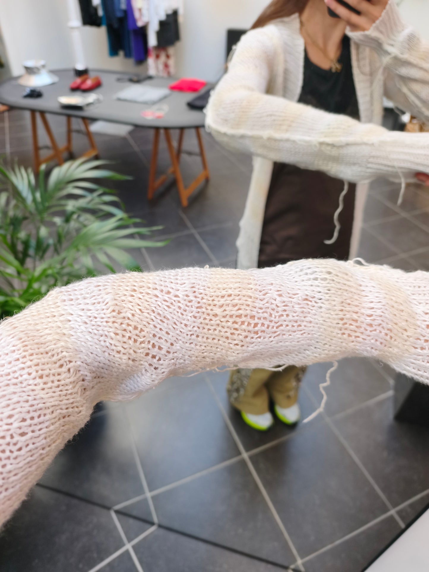 Ann Demeulemeester Cardigan wit