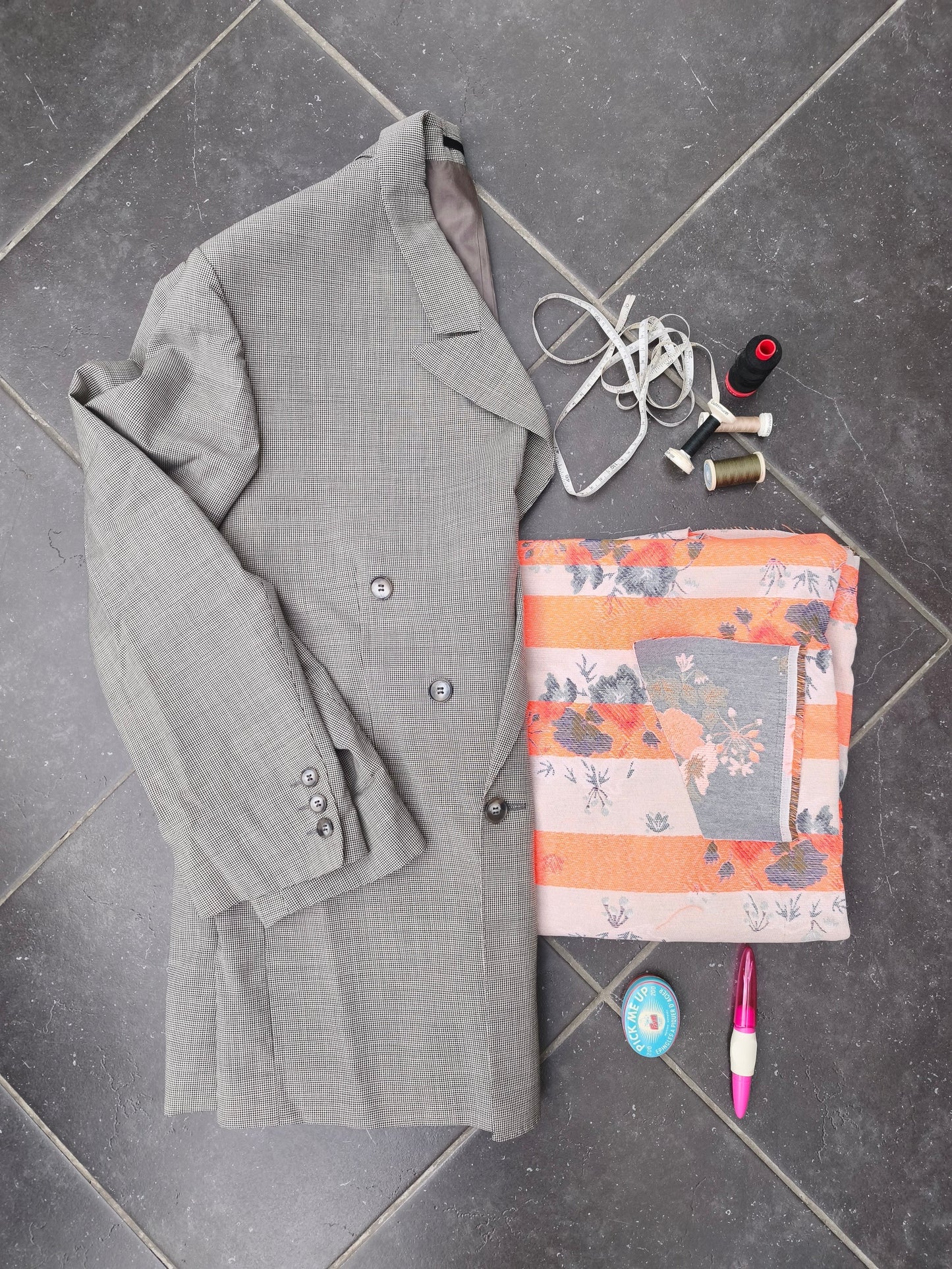 The story of a blazer: upcyclen van een mannenblazer