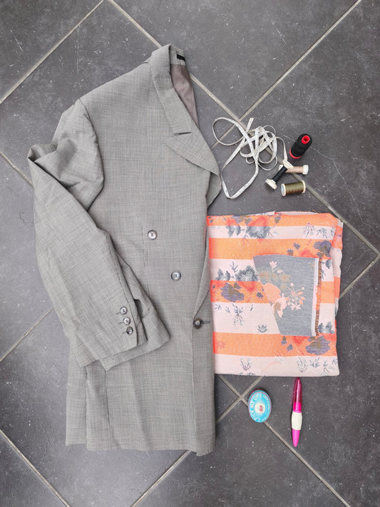 The story of a blazer: upcyclen van een mannenblazer