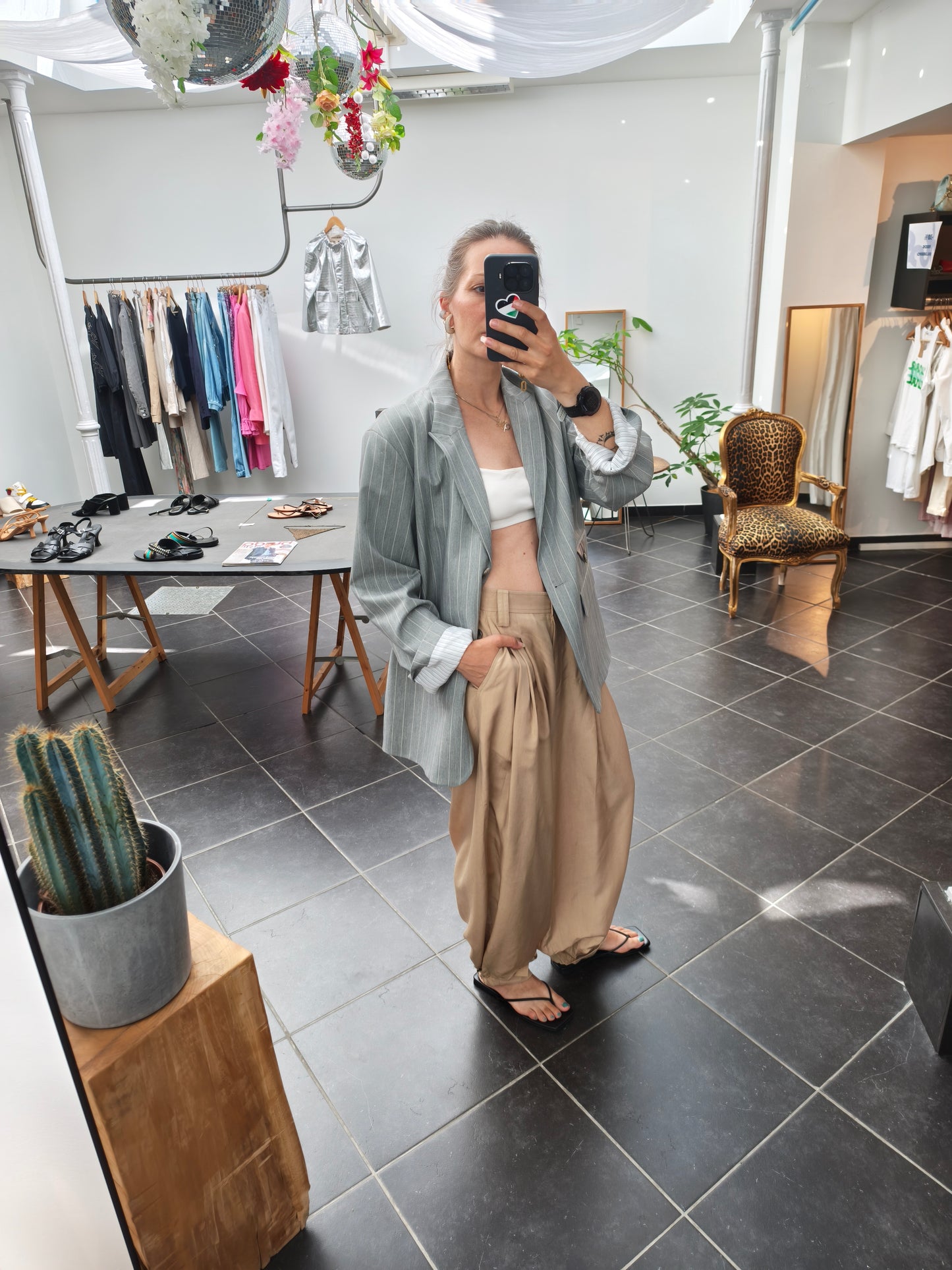 Baum und Pferdgarten blazer