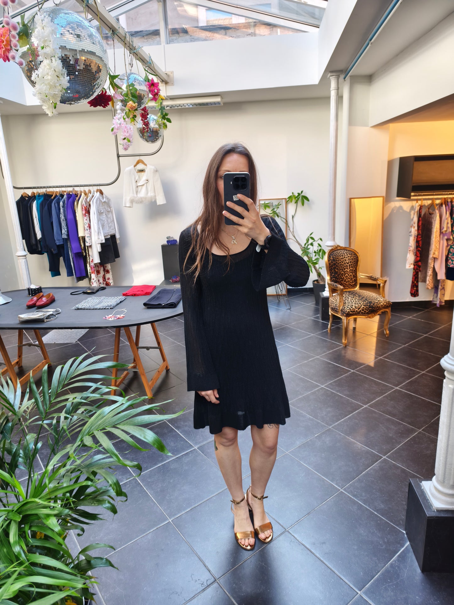 Missoni jurk zwart