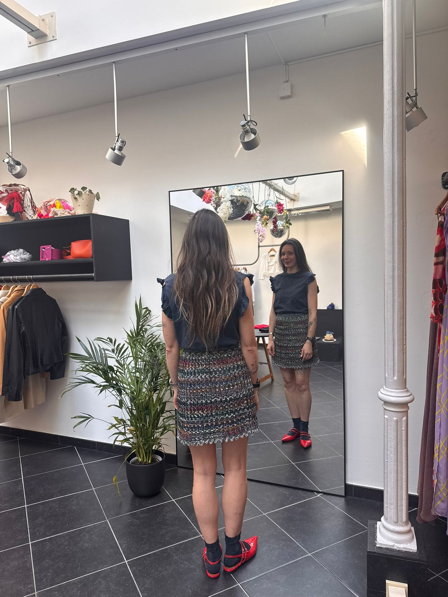 Missoni rok plissé