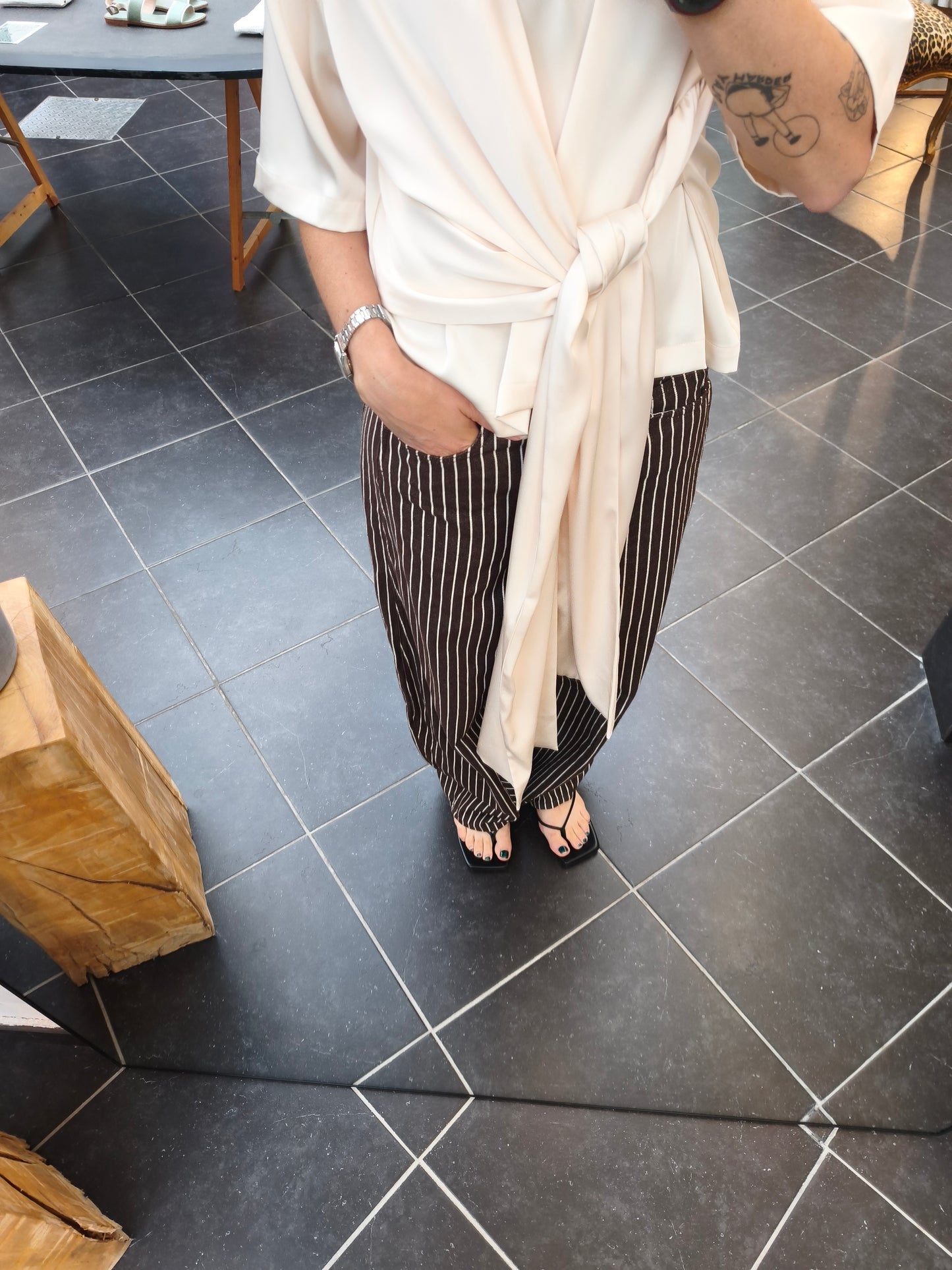Gestuz blouse ivoor