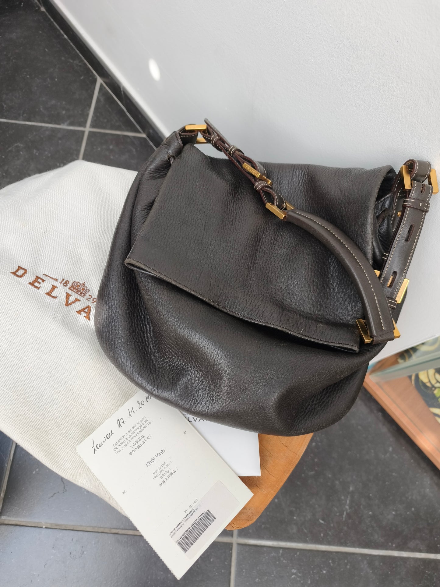 Delvaux Louise shoulder bag