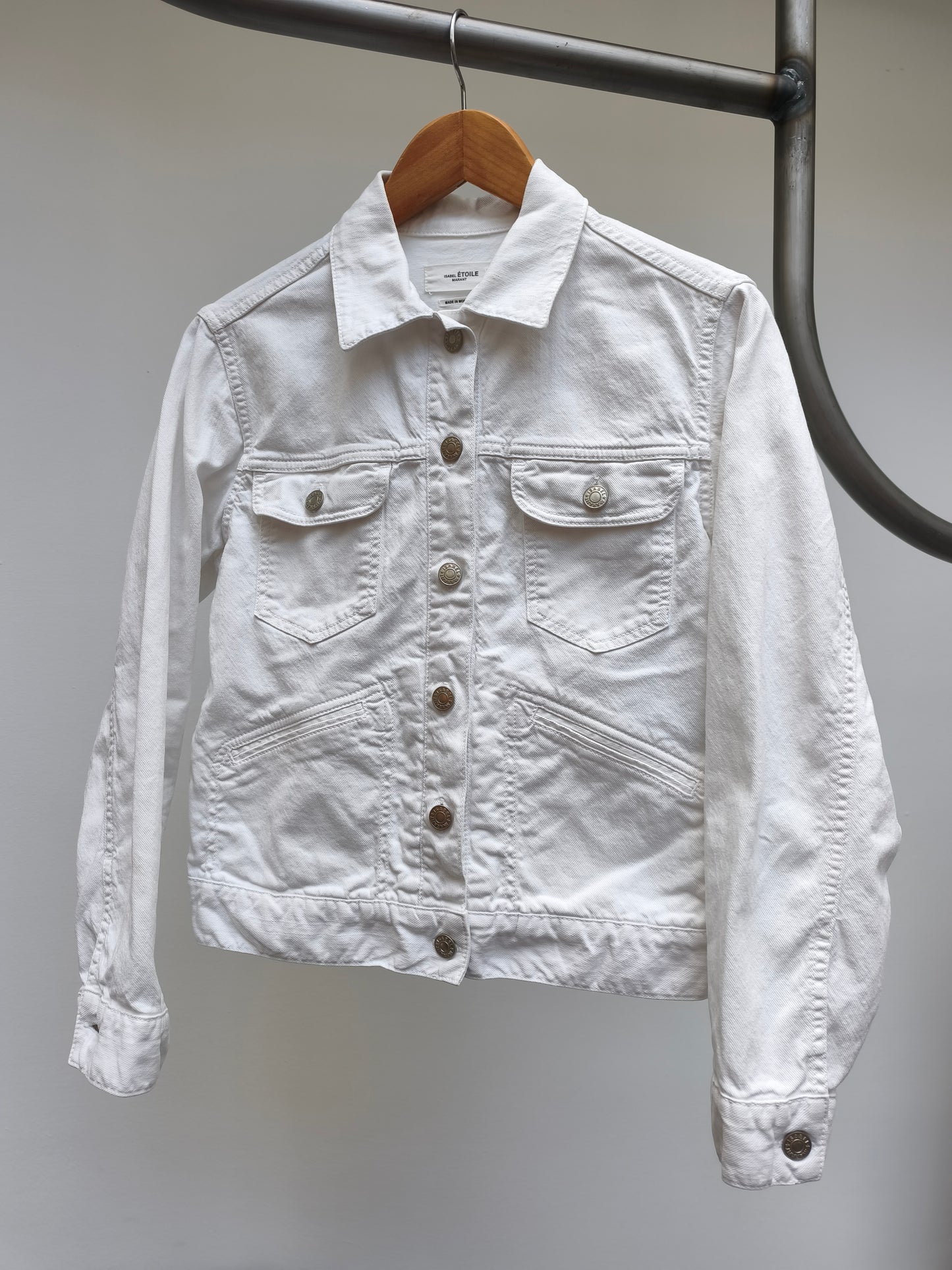 Isabel Marant Etoile jeansvest wit