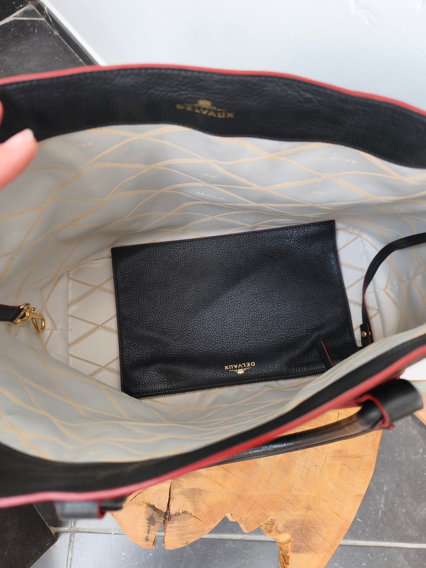 Delvaux cabas