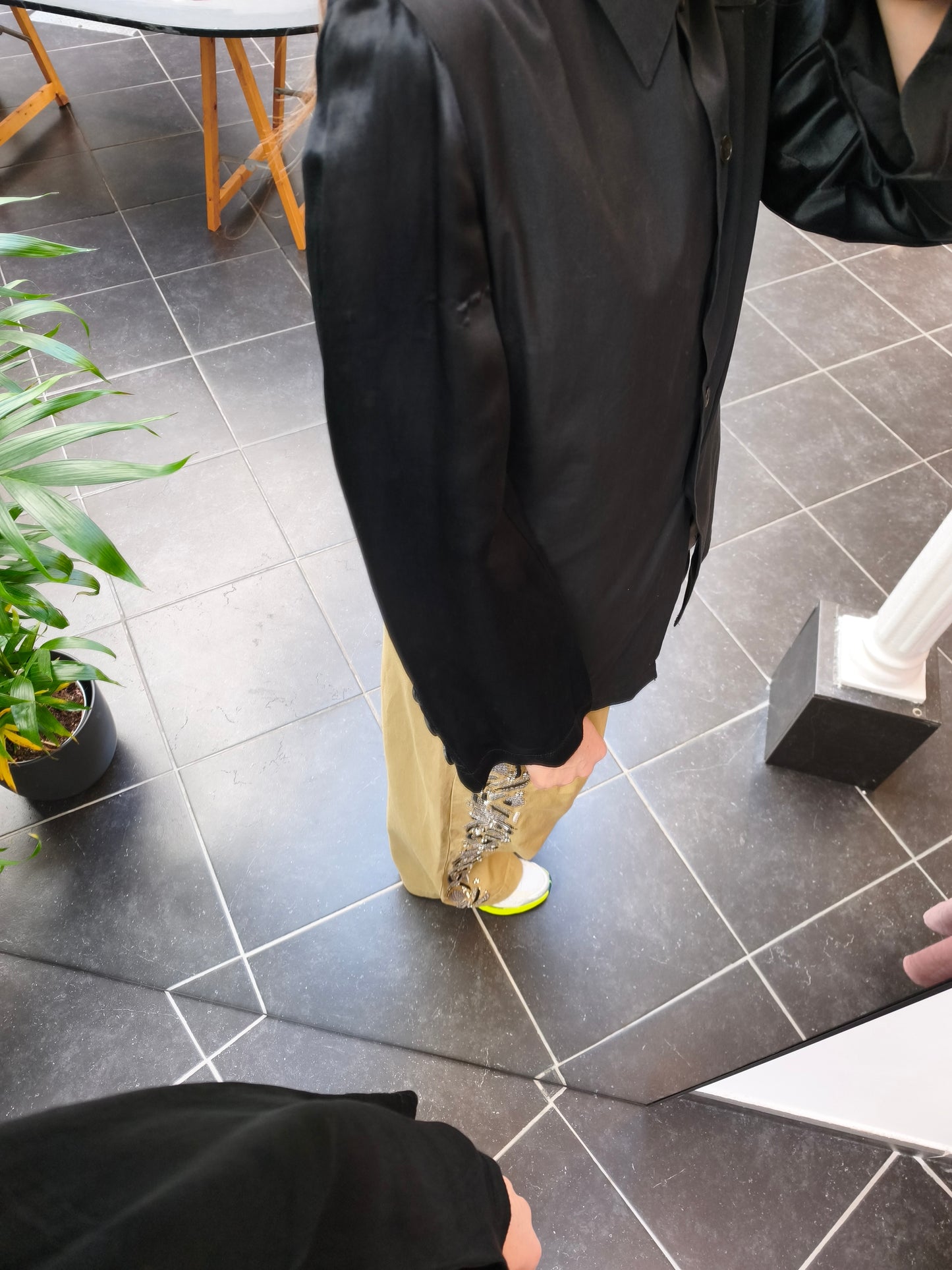 Ann Demeulemeester hemd zwart