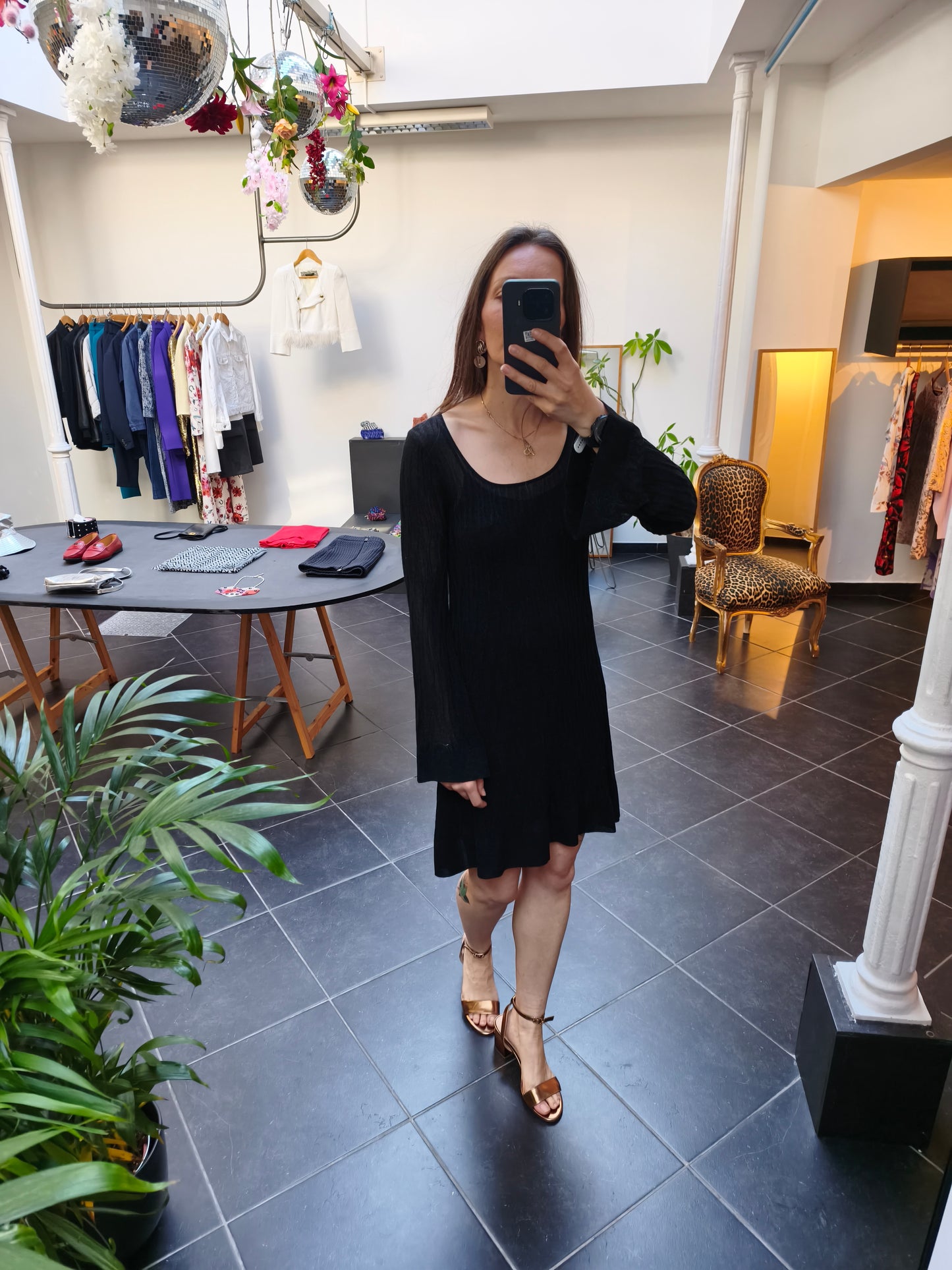 Missoni jurk zwart