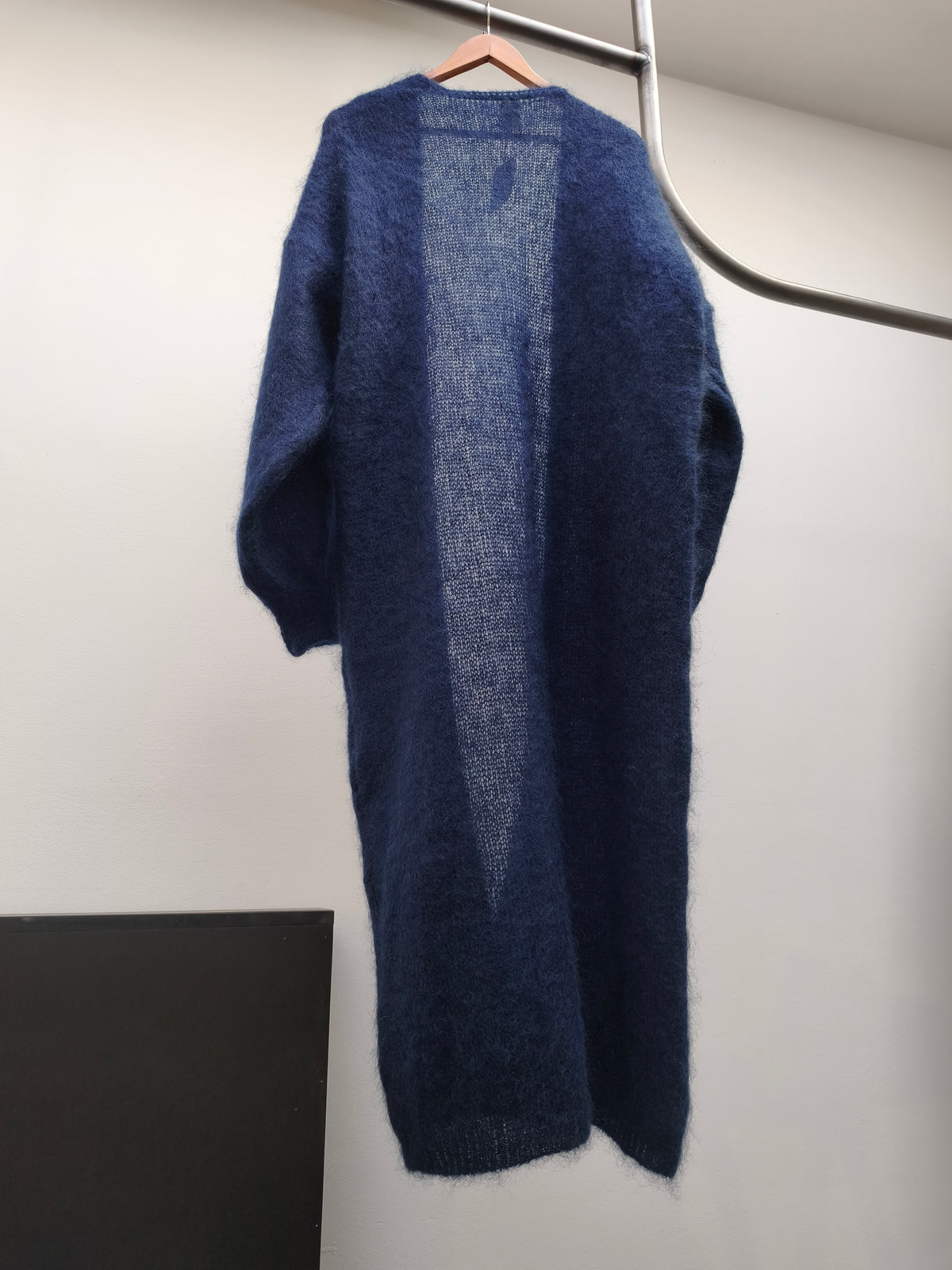 La petite laine cardigan navy