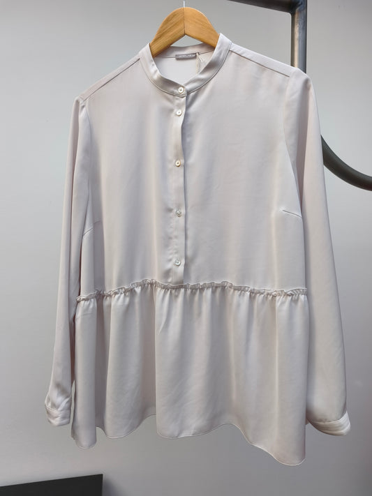 Hemisphere blouse greige
